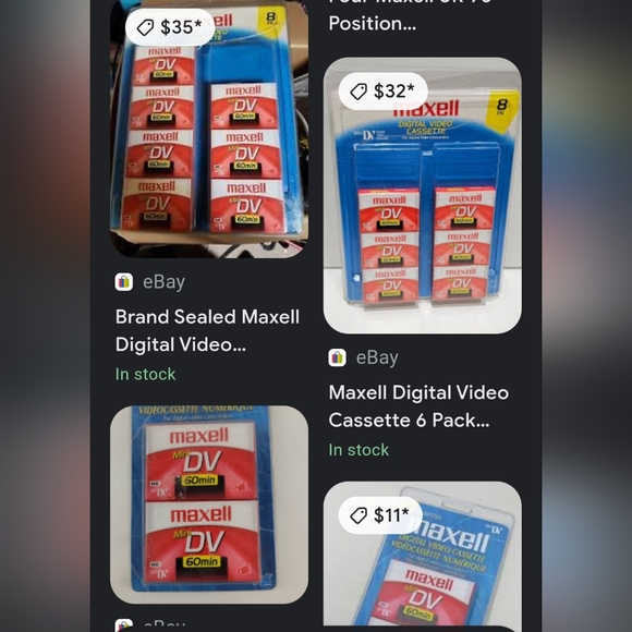 Maxell Mini DV Digital Cassette - Picture 8 of 12